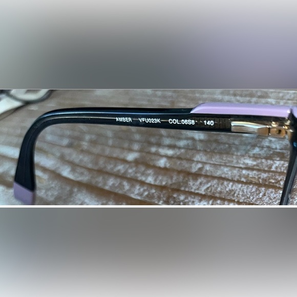 Authentic FURLA AMBER VFU023K 140mm  C06S8 VI56 Eyeglass - Picture 3 of 6